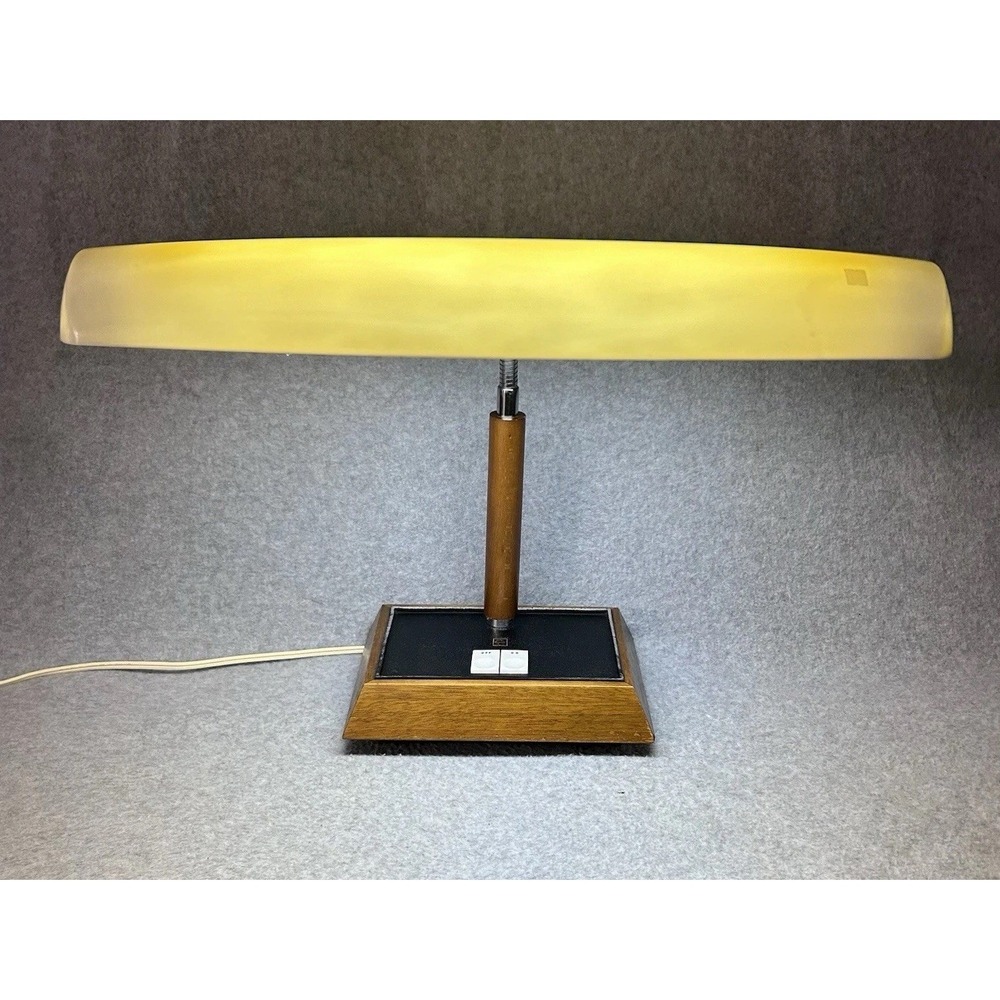 Vintage Panasonic FS-558E Desk Lamp MCM Fluorescent Light Japan